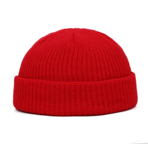 Cuff Beanie Knit Hat Cap Slouchy Skull Ski Men Women Plain Winter Warm Hats - Picture 11 of 22