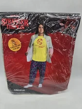 Men`s Official Stranger Things Argyle Costume Adult Halloween Fancy Dress L-XL 