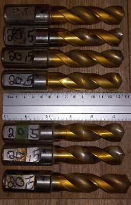 Bohrer 20,5mm HSS HSS-E / HSCO Schaft golden 