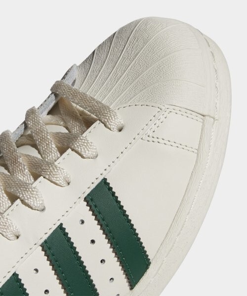 ★★Adairs★★ Superstar 82 White Green GW6011 Adidas Originals Superstar 82 Off White Dark Green 4-12Size