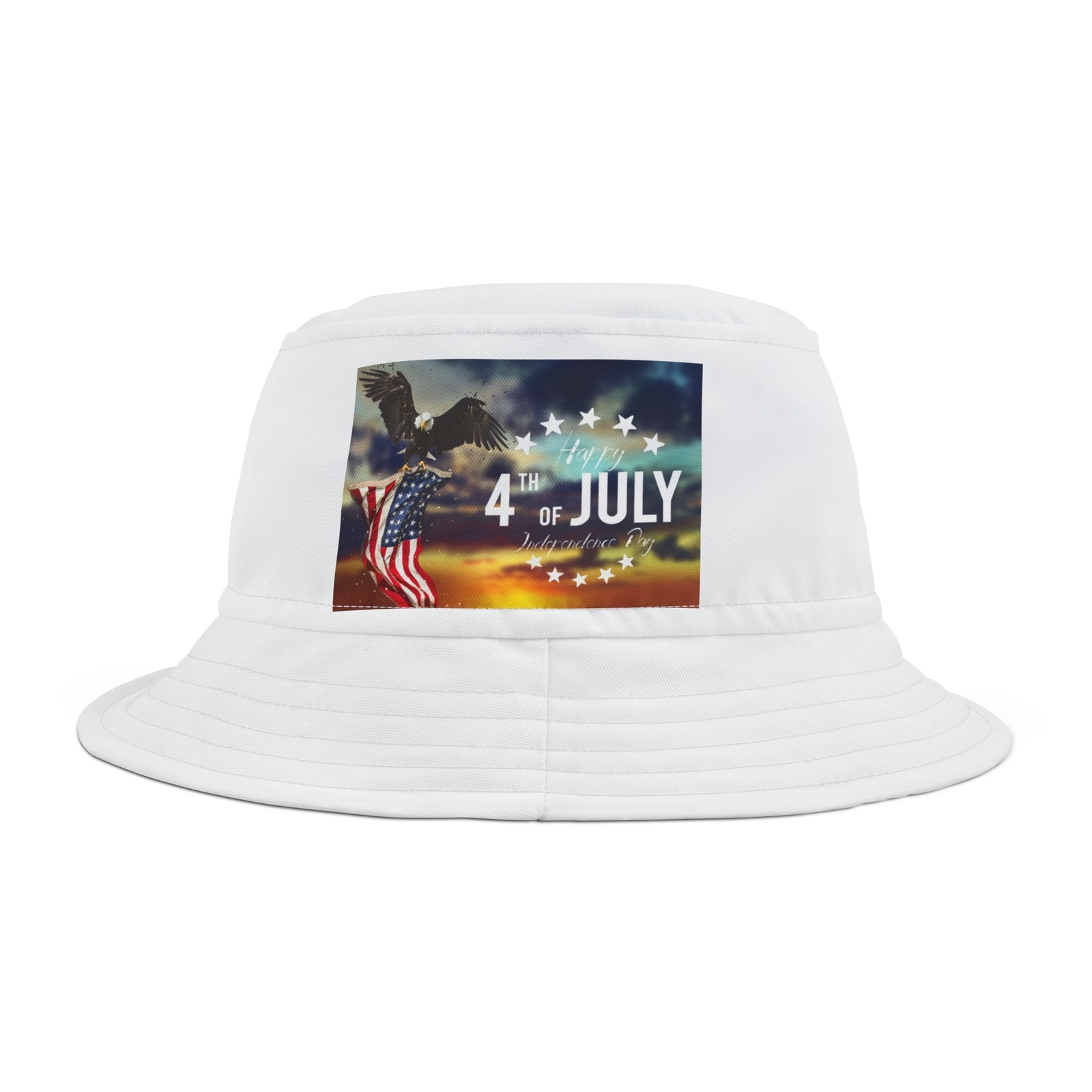 Custom Print Bucket Hat - All-Over Design-image