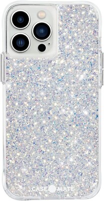 Case-Mate iPhone 13 Pro Max Case 10 FT Antimicrobial Twinkle Star Dust