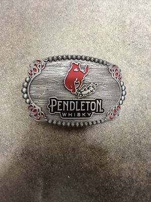 Buckle Ebay Rodeo Cowboy Pendleton Whisky Belt Buckle 2020  display picture 1