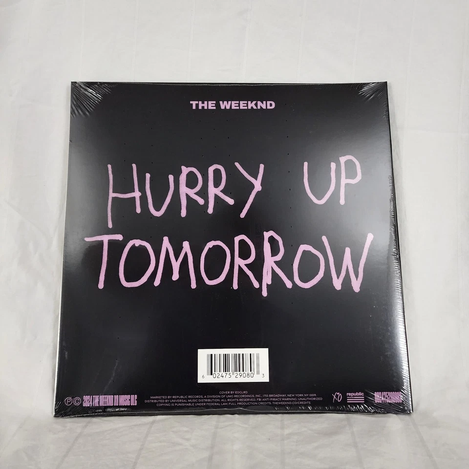 The Weeknd x Harmony Korine - Hurry Up Tomorrow, Ltd Edt, 1st Press, SEALED/NEW - Image 3 of 4
