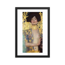 Framed photo paper poster