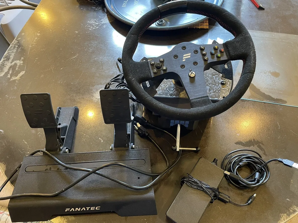 CSL Elite Wheel Base, Pedals, and P1 Wheel (PC & Xbox One Ready) (Full Set)  | eBay