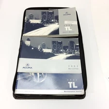 2003 Arura TL Factory Original Owners Manual Portfolio  