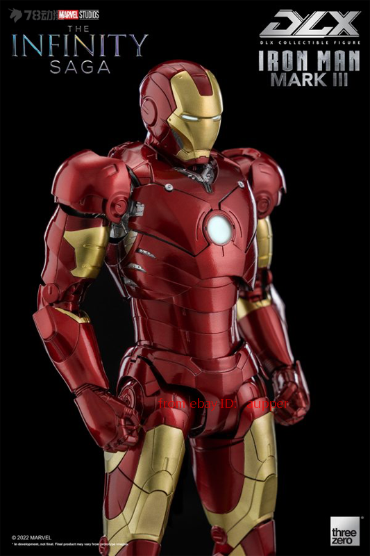 Threezero 3a Dlx Series Iron Man Mk3 Marvel Studios:The Infinity
