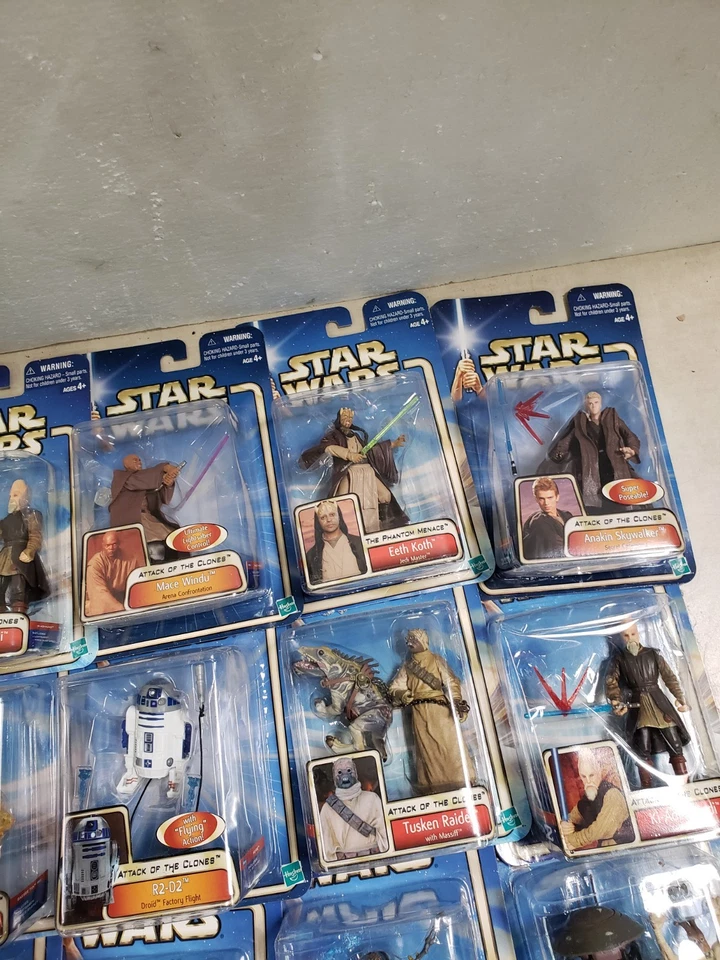 Gran Lote de 68 - 2002 Star Wars A New Hope AOTC ROTJ Figura de Acción Hasbro G116 Foto 3 de 4