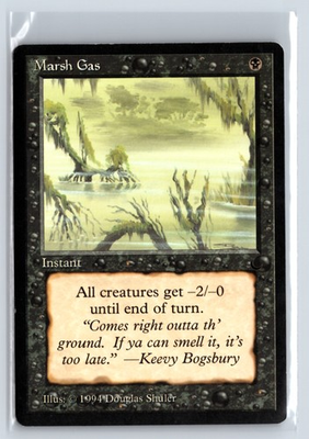 #ad 2X Marsh Gas The Dark Common – MTG Magic the Gathering Card $1.23