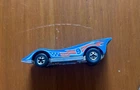 Hot Wheels Redline Steam Roller American Victory 9 1973 Blue Hong Kong Mattel
