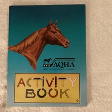 Vintage American Quarter Horse Association AQHA 1993 Activity Book New Rare