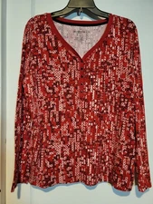 NWOT Liz Claiborne Active Top Size XL #582