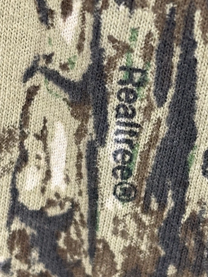 Vtg Jerzees Outdoors Camo Shirt Sz 2XL XXL Mens Hunting Shoot N Shout Long Sleev - Image 4 of 4