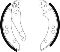 A.B.S. Bremsbackensatz Hinten Rechts Links FüR MERCEDES-BENZ T1 Henschel 2-T