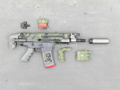 1/6 Scale Toy ZERT - Sniper Team - Wolf Grey FN Scar PDW Set