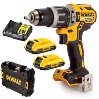 Dewalt Akku-Schlagbohrschrauber + 2Xakku 2Ah LadegeräT Tstak Koffer DCD796D2-QW