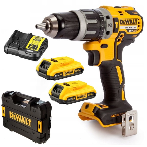 Dewalt Akku-Schlagbohrschrauber + 2Xakku 2Ah LadegeräT Tstak Koffer DCD796D2-QW-image