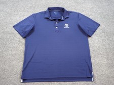 Johnnie O Shirt Mens XL Blue Short Sleeve Golf Polo Performance