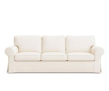 Copridivano 3 posti FMCTL Ektorp ricambio bianco sporco antiscivolo IKEA Ektorp