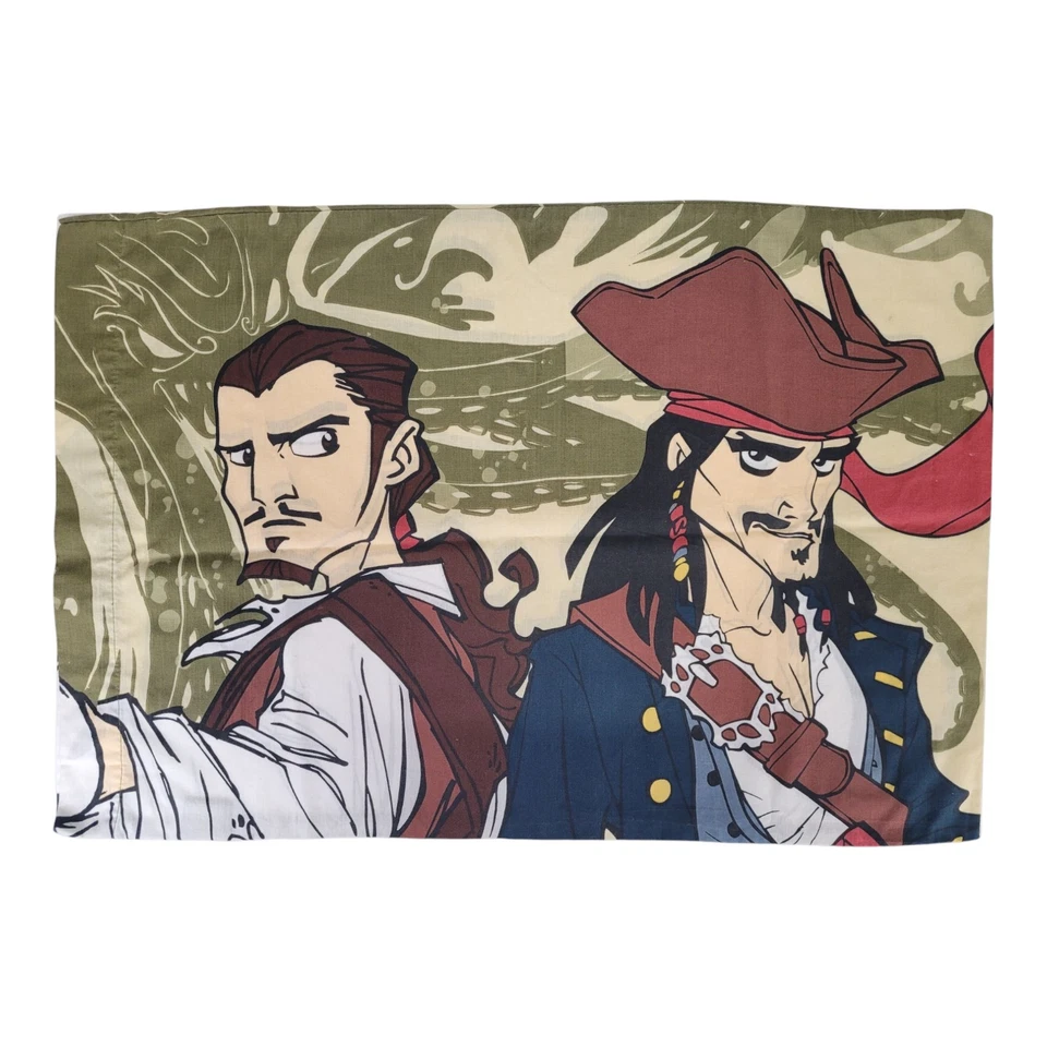 Juego 2 Fundas de Almohada Disney Piratas del Caribe PECHO DE HOMBRE MUERTO Jack Sparrow  Foto 4 de 4