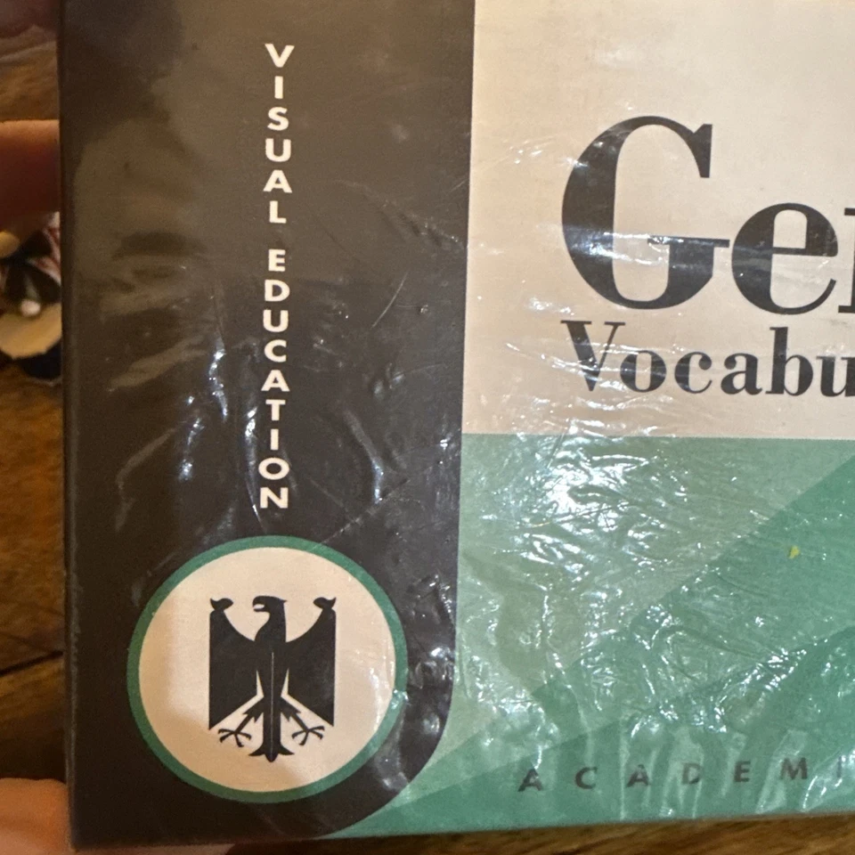 German Vocabulary Cards Visual Education Academic Study Card Complete Set NIB - Image 3 of 4