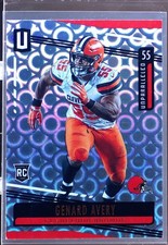 2019 Unparalleled Genard Avery Groove RC #51 Browns