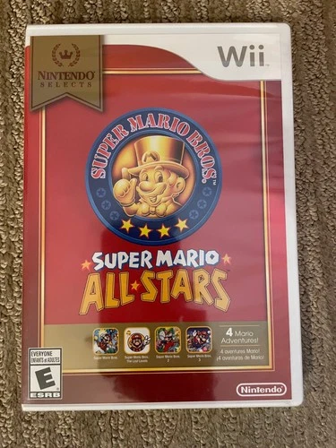 Nintendo Wii Super Mario All-Stars game (brand new, sealed)