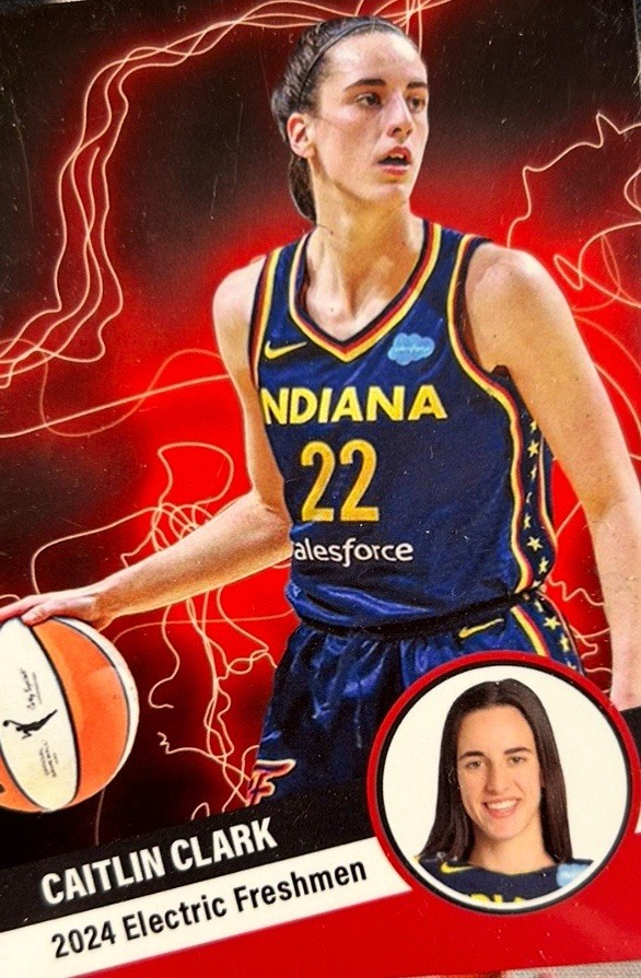 Electric Freshmen 2023-24 Caitlin Clark Indiana Fever  Rookie Card