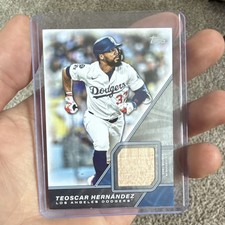 Topps 2026 Series 1 Major League Material Relic Teoscar Hernández MLM-TH Dodgers