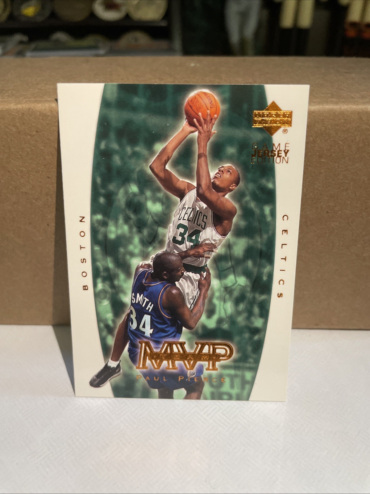 Paul Pierce MVP Upper Deck 2001 #392 Celtics 