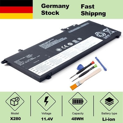 Akku Für Lenovo ThinkPad X280 A285 L17C6P71 SB10K97619 01AV472 L17L6P71 01AV470