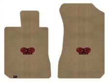 Lloyd Berber Front Carpet Mats for '62-67 Chevy Chevy II w/Red on Black SS 396