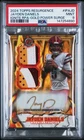 4890 Jayden Daniels 2024 Topps Resurgence #IPA-JD Gold Patch Auto RC /50 PSA 9