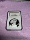 2007-W Proof American .999 Silver Eagle  NGC PF70 Ultra Cameo Brown Label