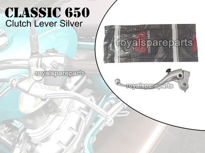 ''Genuine Royal Enfield Classic 650'' CLUTCH LEVER SILVER