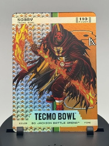2026 Bo Jackson Battle Arena Tecmo Bowl Endzone FIRE - Scary - Terry McLaurin