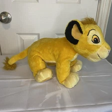 Disney Store Official Simba Super Soft Plush, The Lion King - Medium 13"