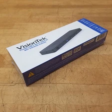 Visiontek 901284 Docking Station, USB-C Multi Display, 2x USB 3.0, 2x USB 2.0