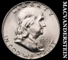 1953-D Silver Franklin Half Dollar - FBL - Choice Gem Brilliant Unc+++  #G9004