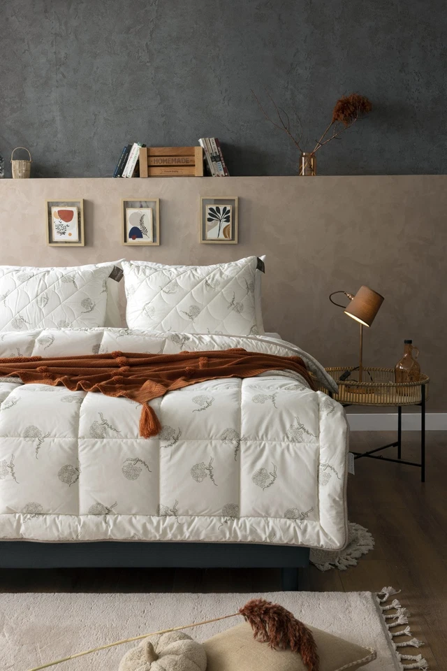 Duvetta 100% Wool Comforter with Cotton Fabric Cover Premium New Zealand Wool - Image 2 of 4