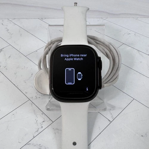 Apple Watch Ultra 2 49mm Unlocked Black Titanium Case Unlocked Sport Band #H248