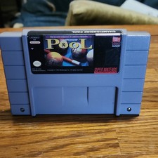 Mindscape Championship Pool Super Nintendo SNES 1993 Sports Billiards NTSC-U/C