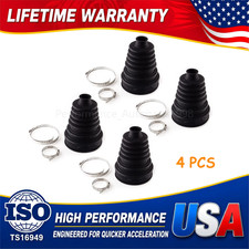 Universal 4 X Cv Boot Cover Silicone Cv Axle Boot Dust Cover Ball Head Clamp Kit Universal 4 X Cv Boot Cover Silicone Cv Axle Boot Dust Cover Ball Head Clamp Kit