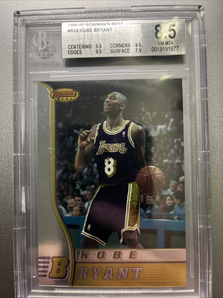 Bowman Kobe Bryant Grade 9.5 Basketball Rookie Sports Trading