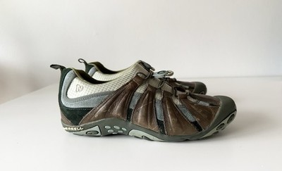 Merrell Caper Desert Sage Women's Performance  Leather Suede Mesh Brown Gray