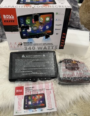 BOSS Audio Systems BE12ACP.WX Digital Multimedia Receiver w/ Apple CarPlay-OPEN 