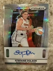 Stefanie Dolson 2025 Prizm WNBA #TB-SD Throwback Signatures Silver Auto Mystics