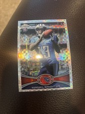 2012 Topps Chrome - Kendall Wright #212 X-Fractor (RC) Tennesse Titans Rookie