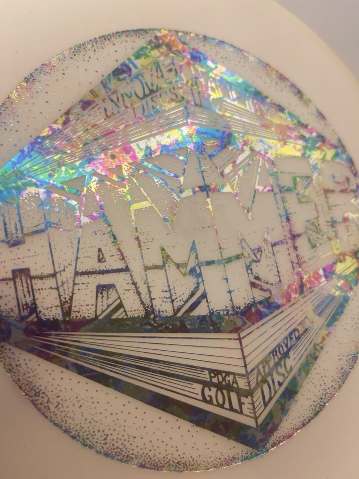 Innova Disc Golf 1988 San Marino Original DX Hammer Stamp Unthrown Vintage Rare! - Image 2 of 4